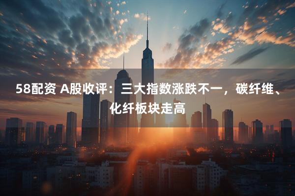 58配资 A股收评：三大指数涨跌不一，碳纤维、化纤板块走高
