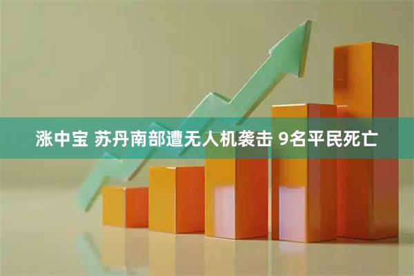 涨中宝 苏丹南部遭无人机袭击 9名平民死亡